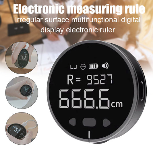 High-Precision Digital Distance Measuring Instrument – LCD Electronic Ruler Tool