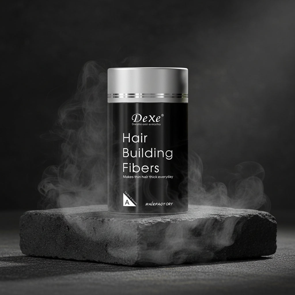 DEXE Fiber Powder 22g – Pudra de Fibre pentru Păr Mai Des | Femei & Bărbați