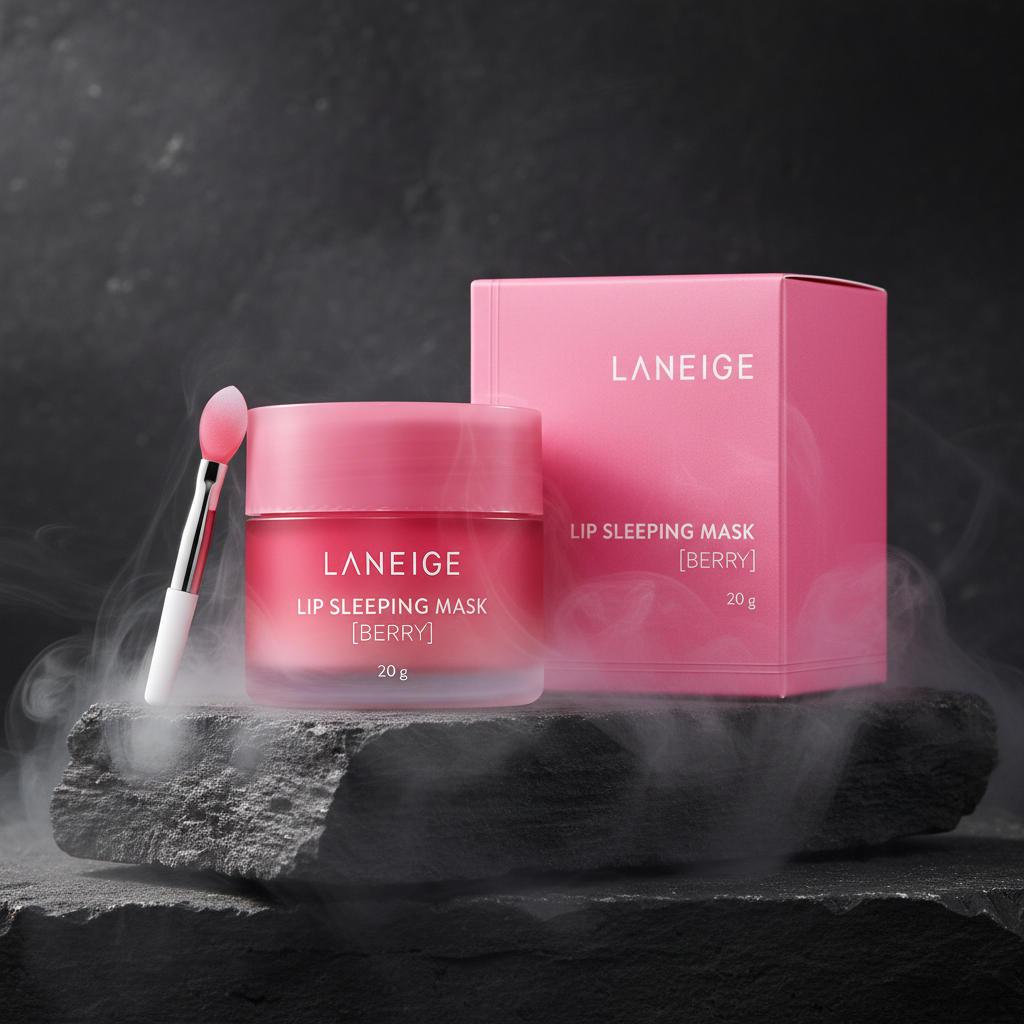 LANEIGE Mască de Noapte pentru Buze cu Extract de Fructe de Pădure, 20g