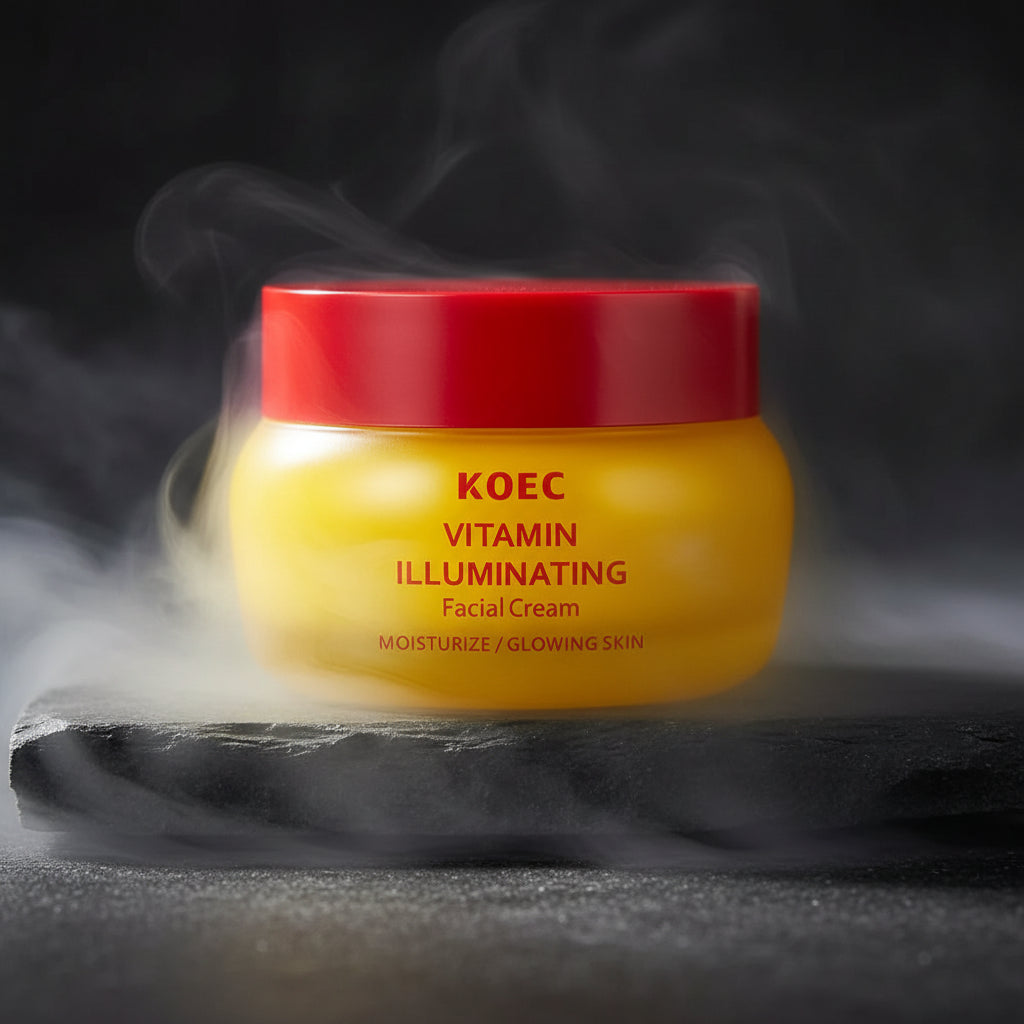 KOEC Bakuchiol Plumping Capsule Cream – Fermitate, Hidratare & Lumină | Alternativa Naturală la Retinol