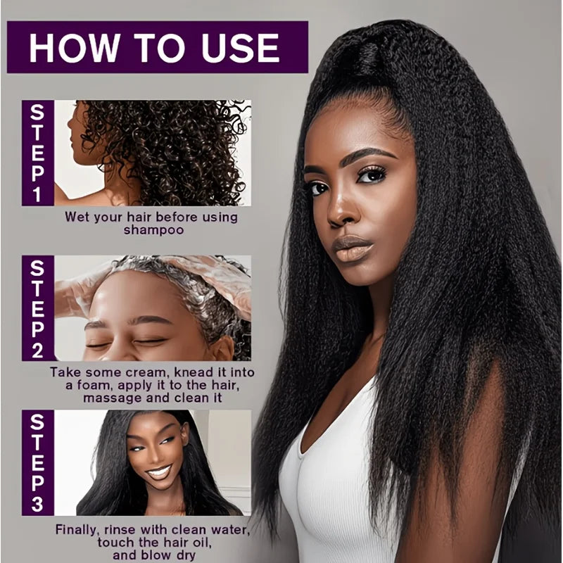 GSWP Curly Hair Shampoo 250g – Șampon Special Păr Creț, Uscat & Deteriorat | Hidratare & Netezire | CPNP