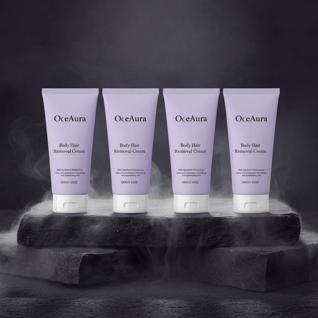 Cremă Depilatoare Corp 100g – Blândă & Non-Iritantă cu Aloe & Glicerină | Picioare, Axile & Brațe