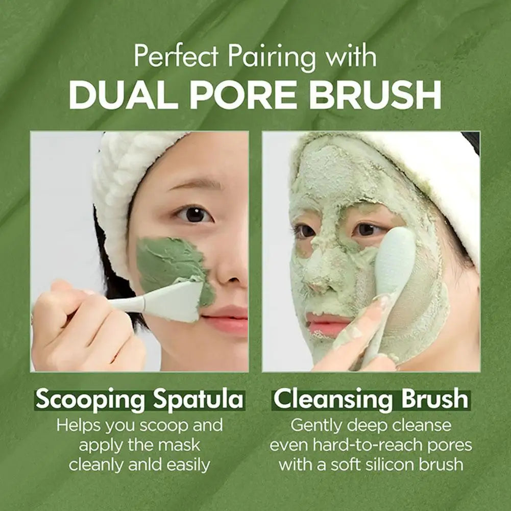 Korean Carbonic Bubble Mask cu Busuioc Sfânt 90g – Curățare Profundă, Anti-Puncte Negre & Pori | Oil-Control