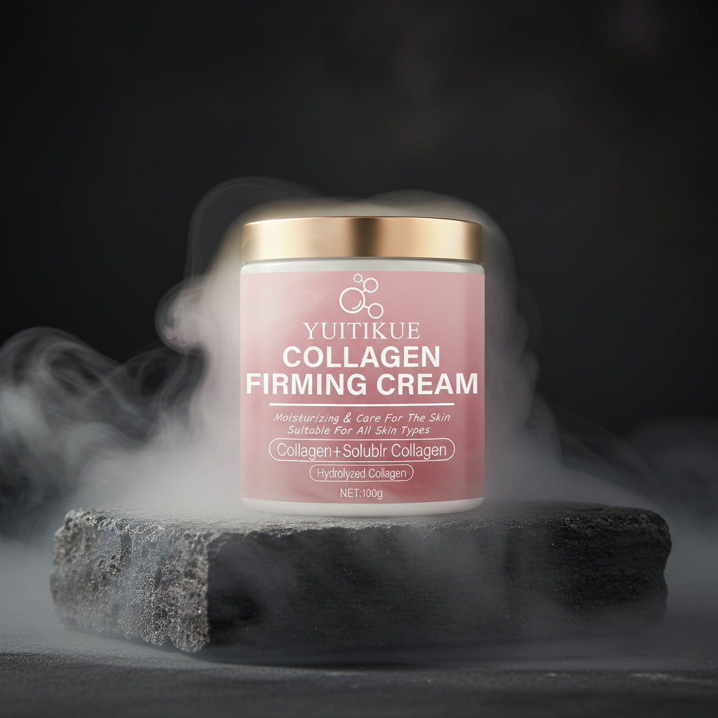 YUITIKUE Collagen Firming Cream 100g – Cremă Fermitate Corp | Brațe, Talie & Picioare | Anti-Aging | CPNP