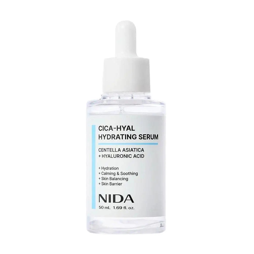 NIDA Moisturizing Cream 50ml – Cremă Hidratantă cu Extract Centella Asiatica | Anti-Rid, Fermitate & Calmare | Fără Alcool | Unisex
