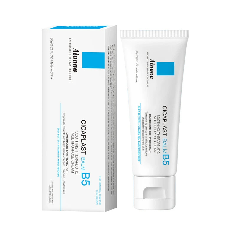 Vitamin B5 Barrier Repair Cream 80g – Cremă Reparatoare cu Niacinamidă | Hidratare, Calmare & Anti-Roșeață | Ten Sensibil & Uscat