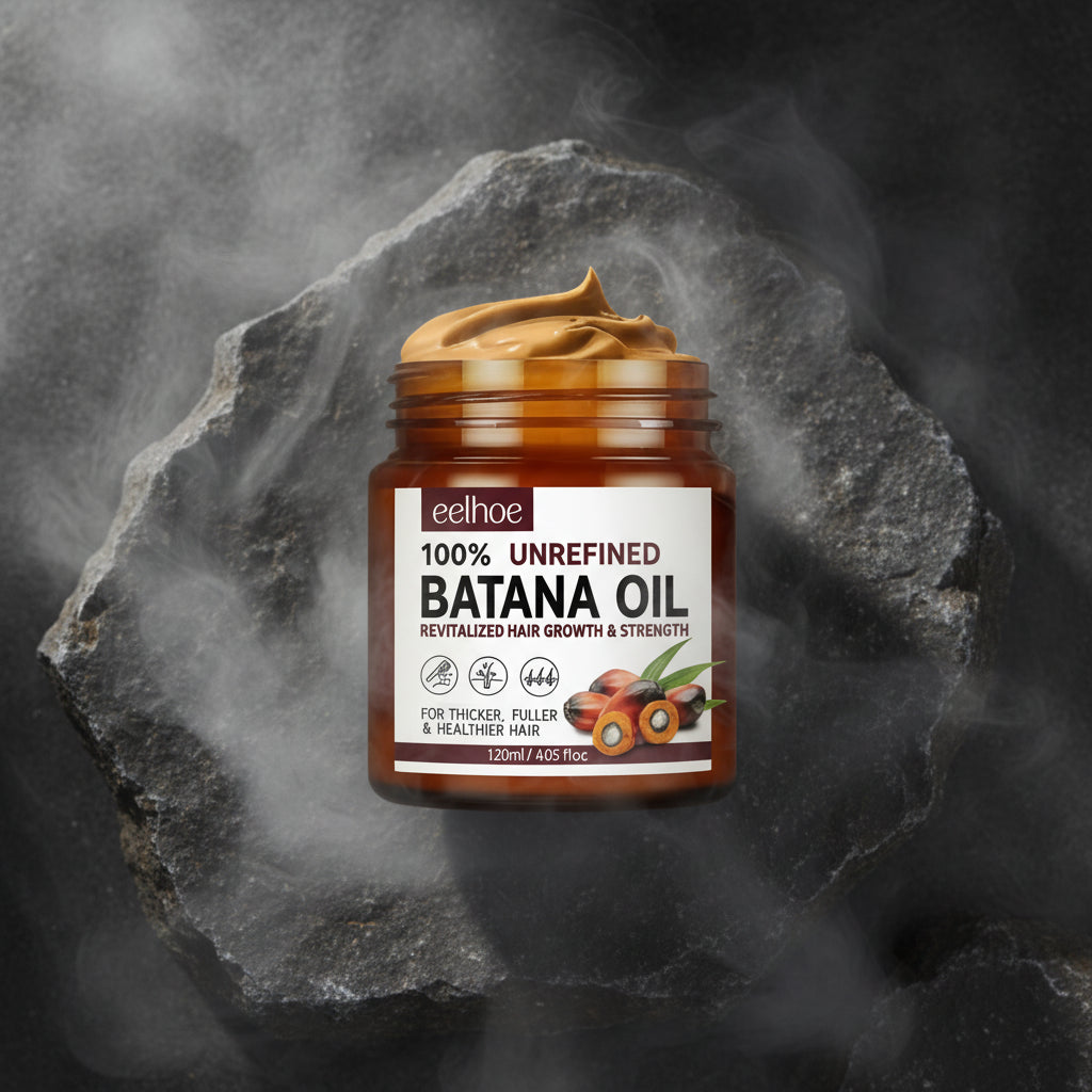 eelhoe Mască Organică Păr cu Batana Oil 120ml – Creștere, Anti-Rupere & Hidratare Profundă