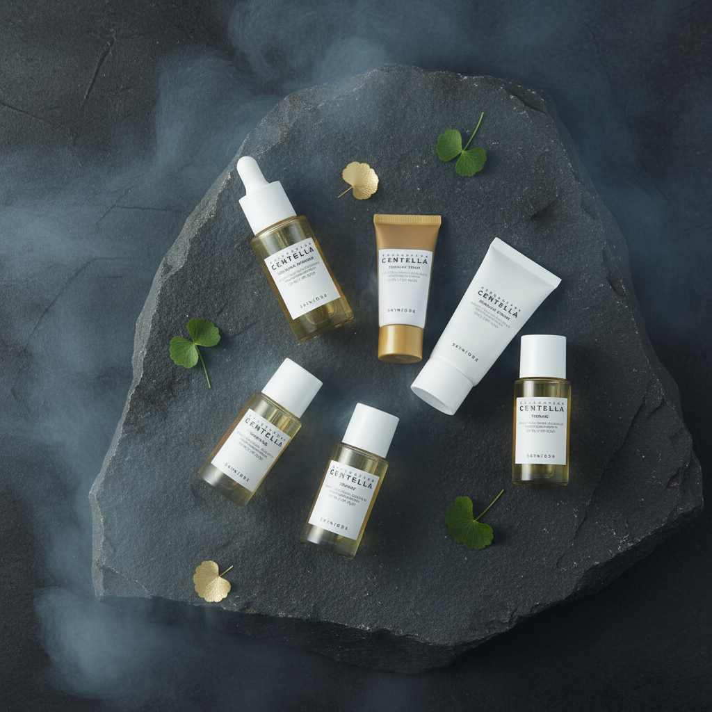 SKIN1004 Madagascar Centella Travel Kit 5 produse – Set Complet de Călătorie cu Centella Asiatica