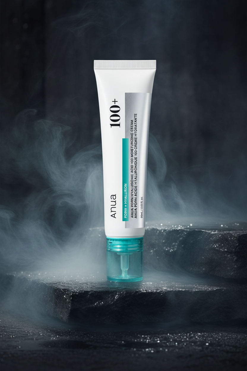 Anua PDRN Hyaluronic Acid 100 Moisturizing Cream 60ml – Cremă Hidratantă 100h cu PDRN & Acid Hialuronic