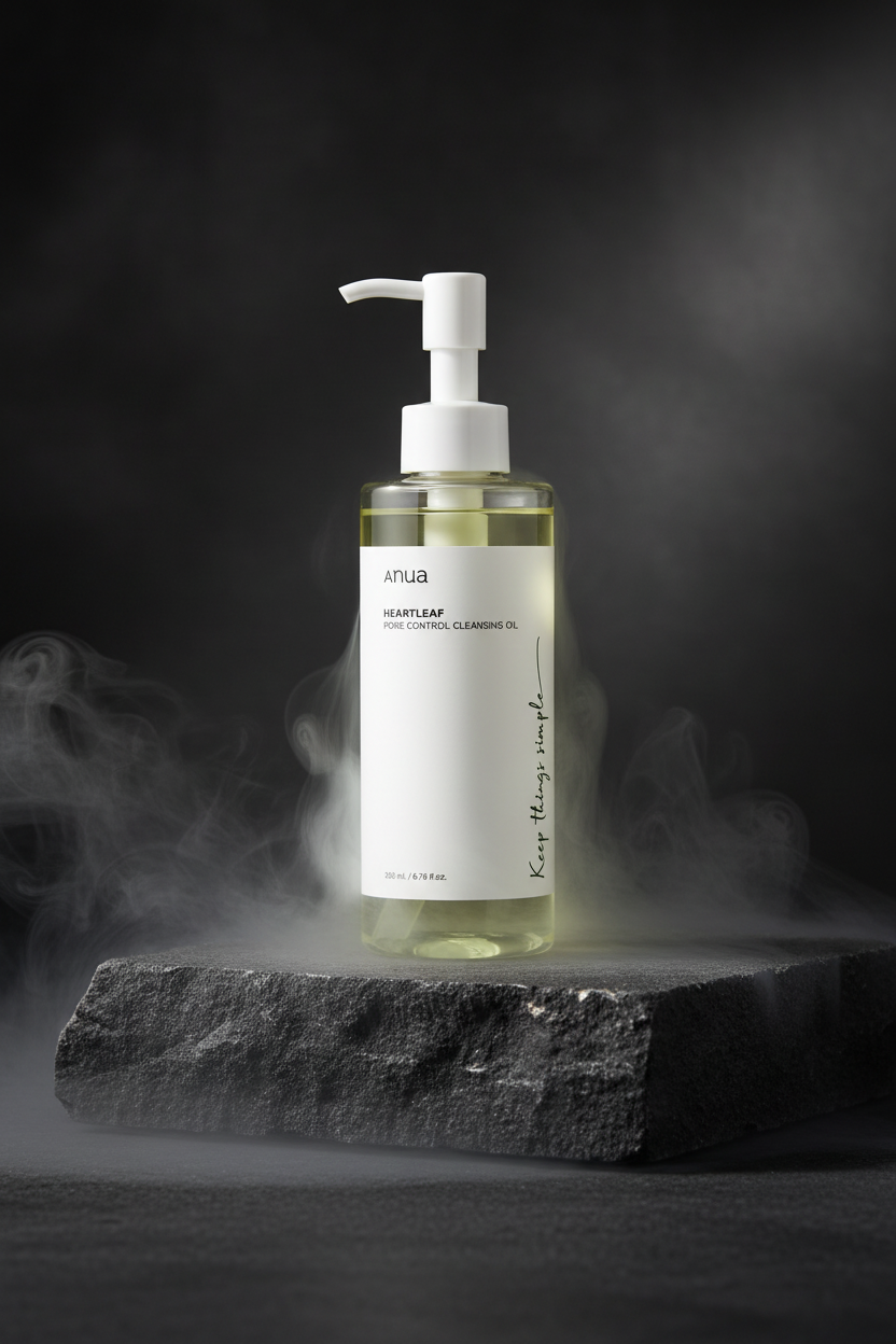 Anua Heartleaf Pore Control Cleansing Oil 200ml – Ulei de Curățare Hipoalergenic pentru Controlul Porilor