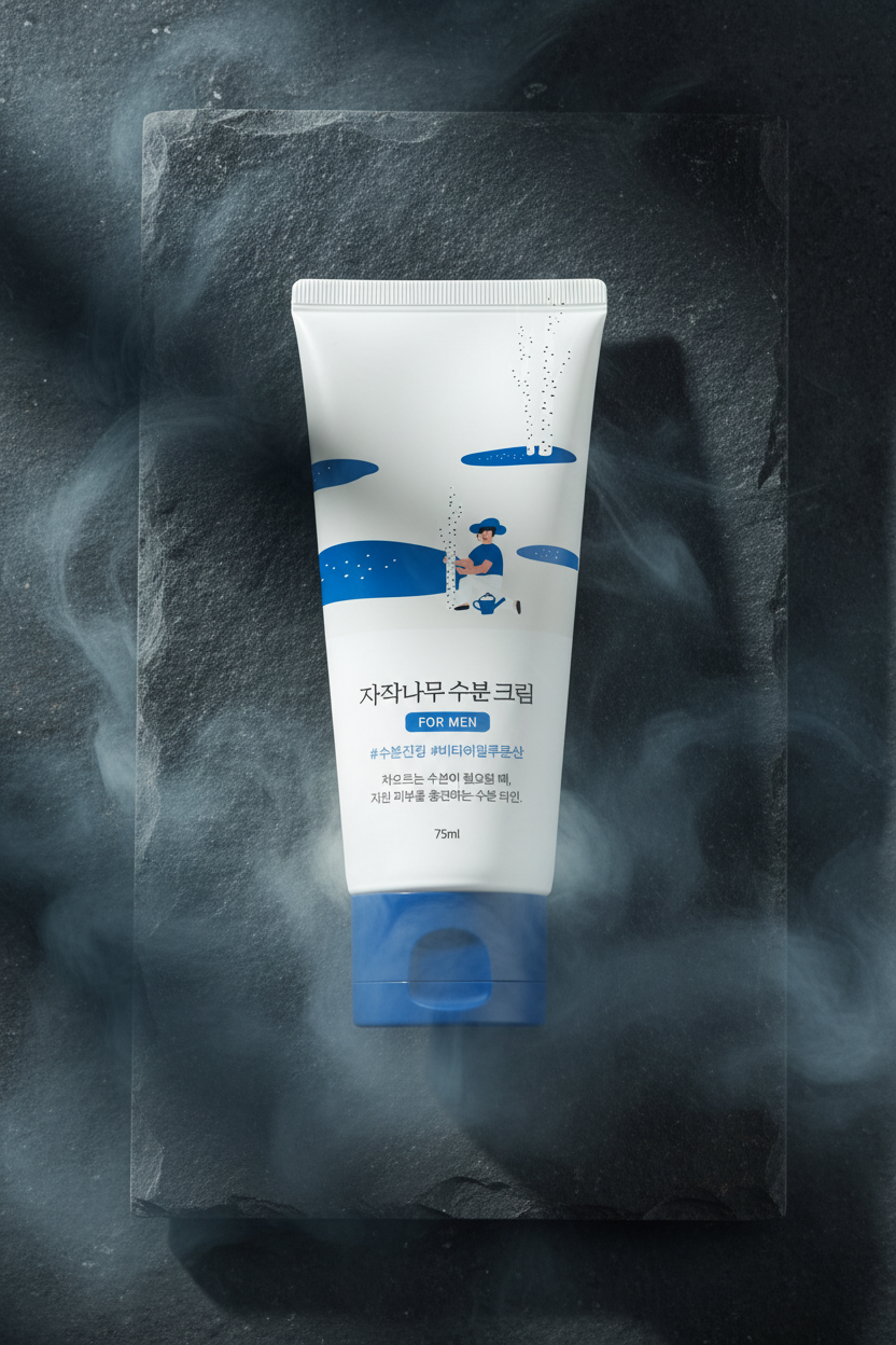 Round Lab For Men Birch Juice Moisturizing Cream 75ml – Cremă Hidratantă pentru Bărbați cu Sevă de Mesteacăn