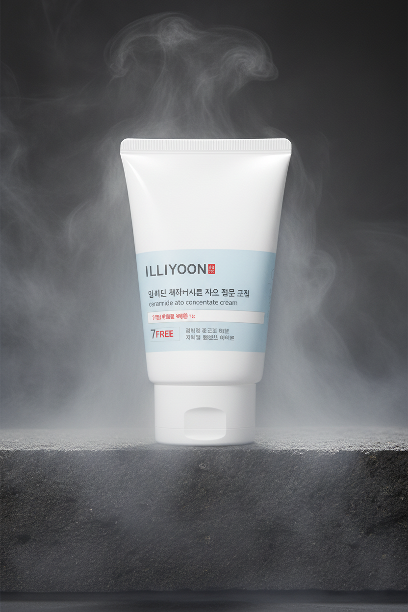 ILLIYOON Ceramide Ato Concentrate Cream 200ml – Cremă Hidratantă cu Ceramide pentru Piele Sensibilă