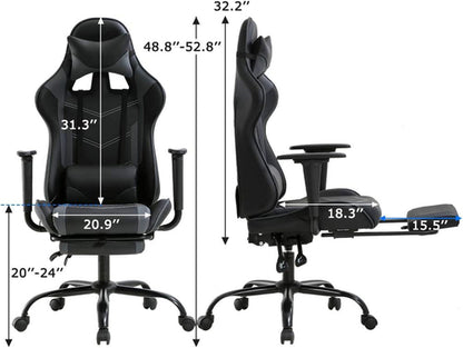 High Back Ergonomic Gaming & Office Chair – Adjustable Comfort