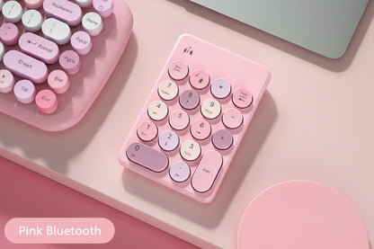 Compact Wireless Bluetooth USB External Keyboard – Portable Mini Keyboard