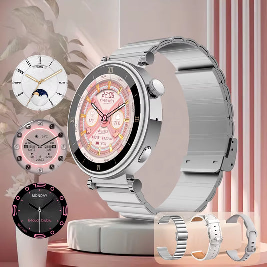 X6 Pro Sports Smart Watch Woman Man Smartwatch BT Call Message Notification AI Voice Assistant Watches for Android IOS