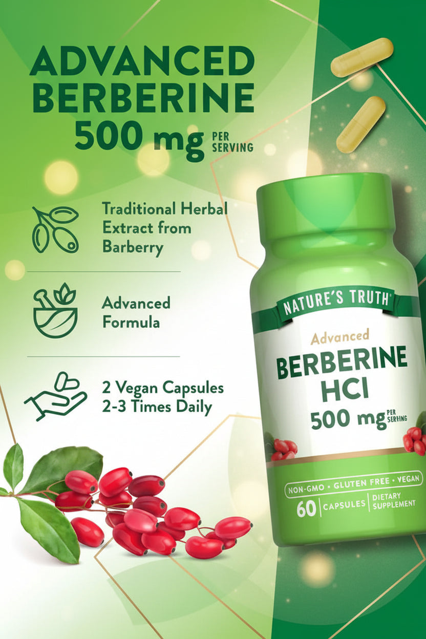 Berberine 500 Mg