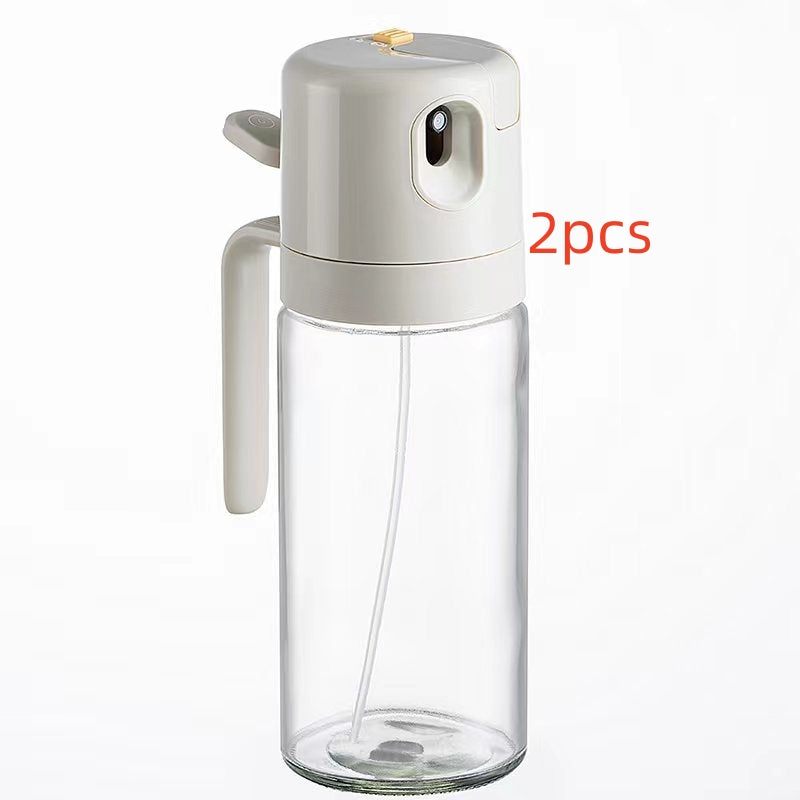 2-in-1 Olive Oil & Vinegar Sprayer – Cooking Oil Dispenser for BBQ & Kitchen
