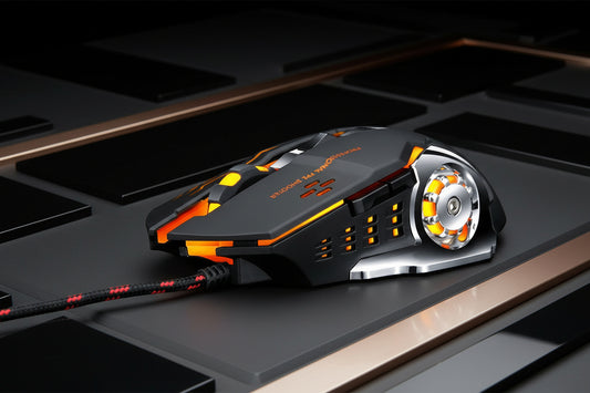High-Performance Mechanical Wired Gaming Mouse