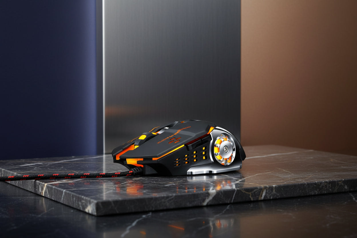 High-Performance Mechanical Wired Gaming Mouse