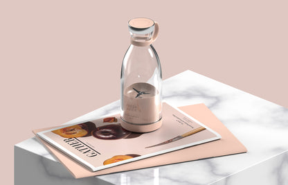 350ml USB Rechargeable Portable Blender – Electric Juice & Smoothie Maker