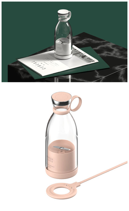 350ml USB Rechargeable Portable Blender – Electric Juice & Smoothie Maker