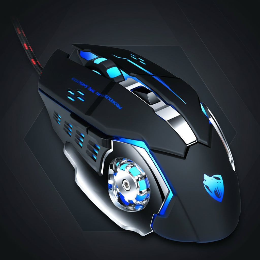 High-Performance Mechanical Wired Gaming Mouse
