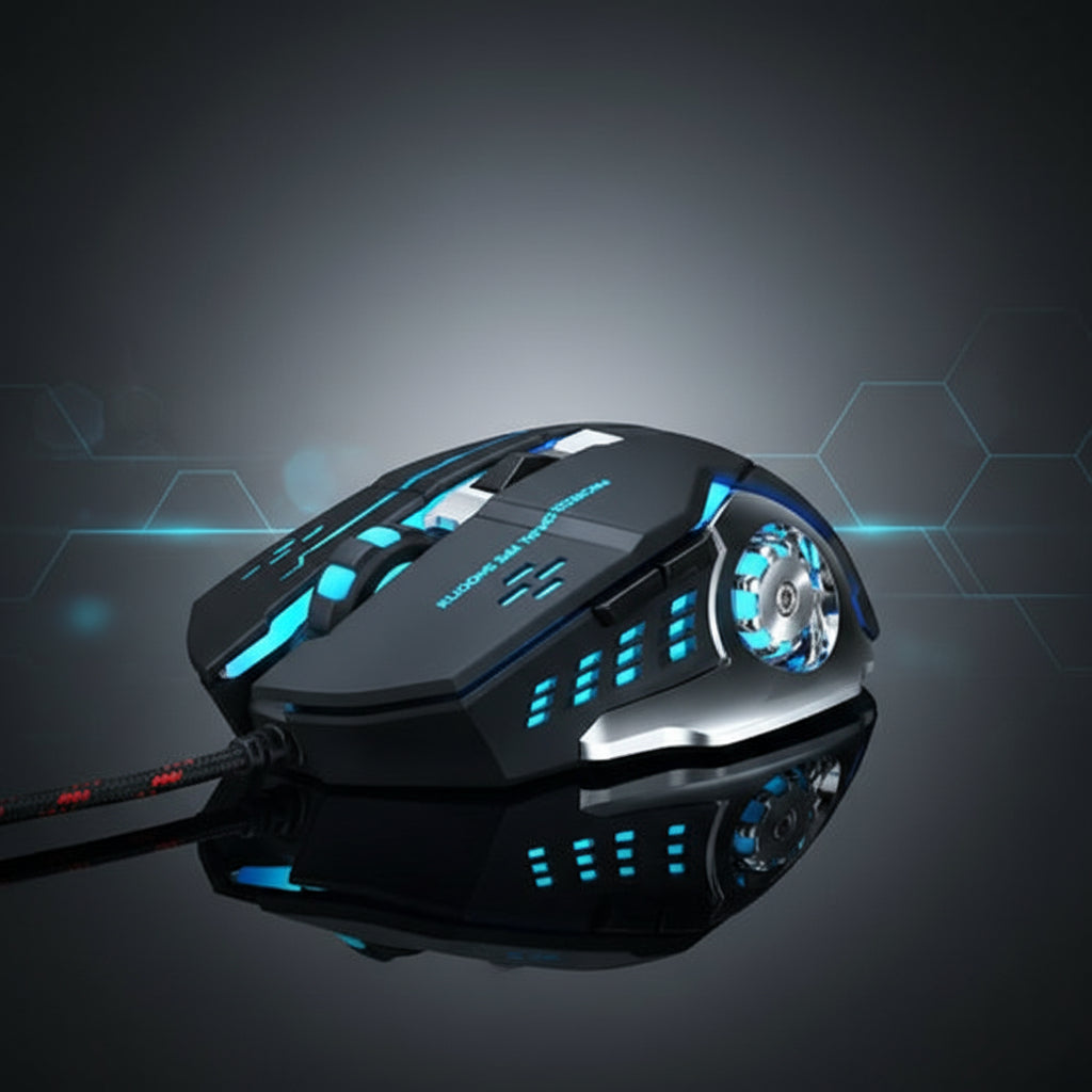 High-Performance Mechanical Wired Gaming Mouse