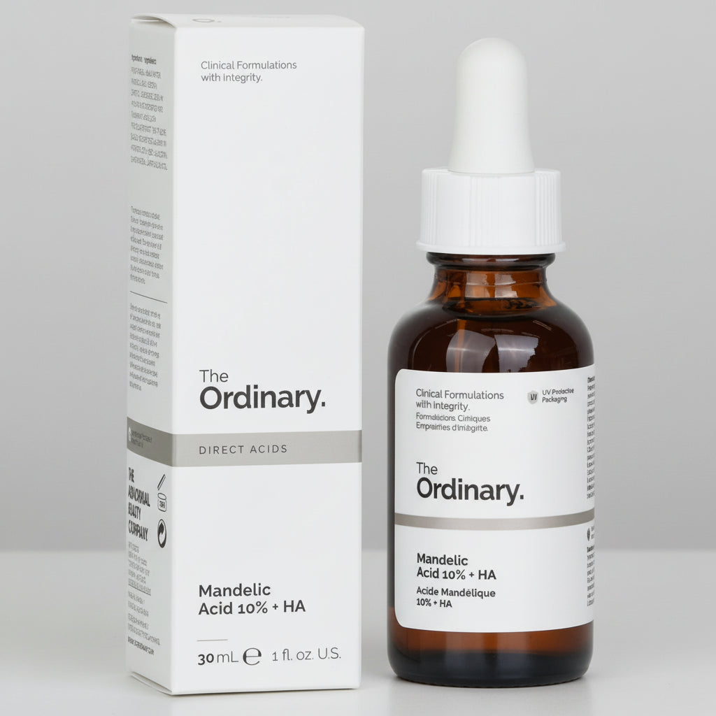 The Ordinary Mandelic Acid 10% + HA – Gentle Exfoliating Serum