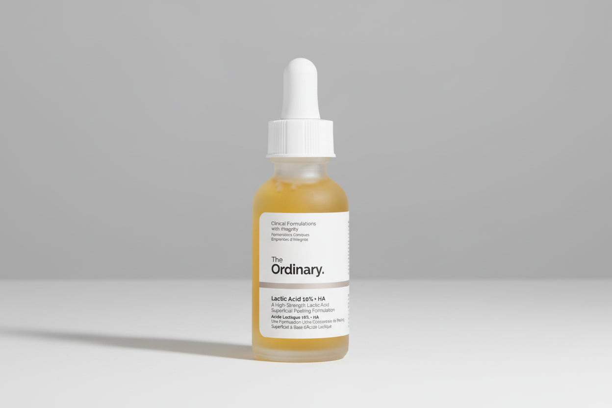 The Ordinary Lactic Acid 10% + HA – Mild Exfoliating Serum