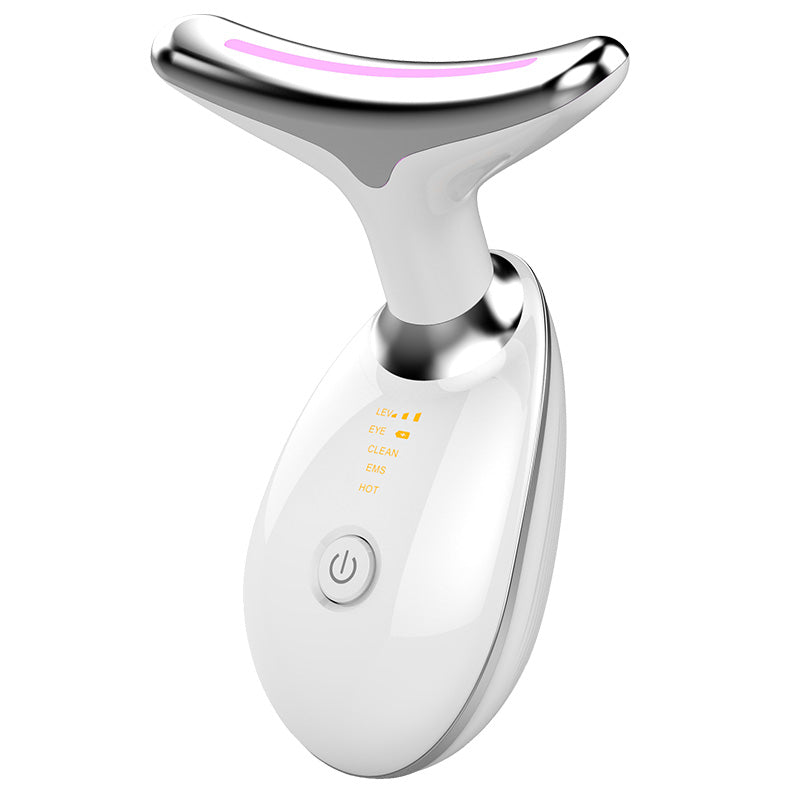 EMS Neck Massager – Microcurrent Wrinkle Remover & Thermal Tightening Device
