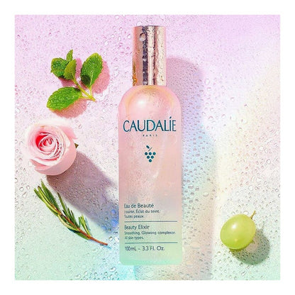 Caudalie Beauty Elixir 100ml – Glow Boosting Facial Mist & Makeup Setting Spray