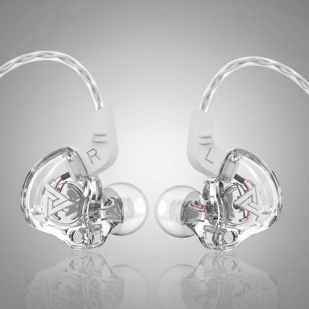 Original QKZ AK6 Copper Driver Hifi Wired Earphone Race Sport Headphone Bass Stereo Headset Music Earbuds 3.5MM in Ear with Mic