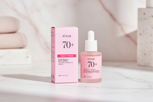 Anua Peach 70 Niacin Serum – Brightening & Hydrating