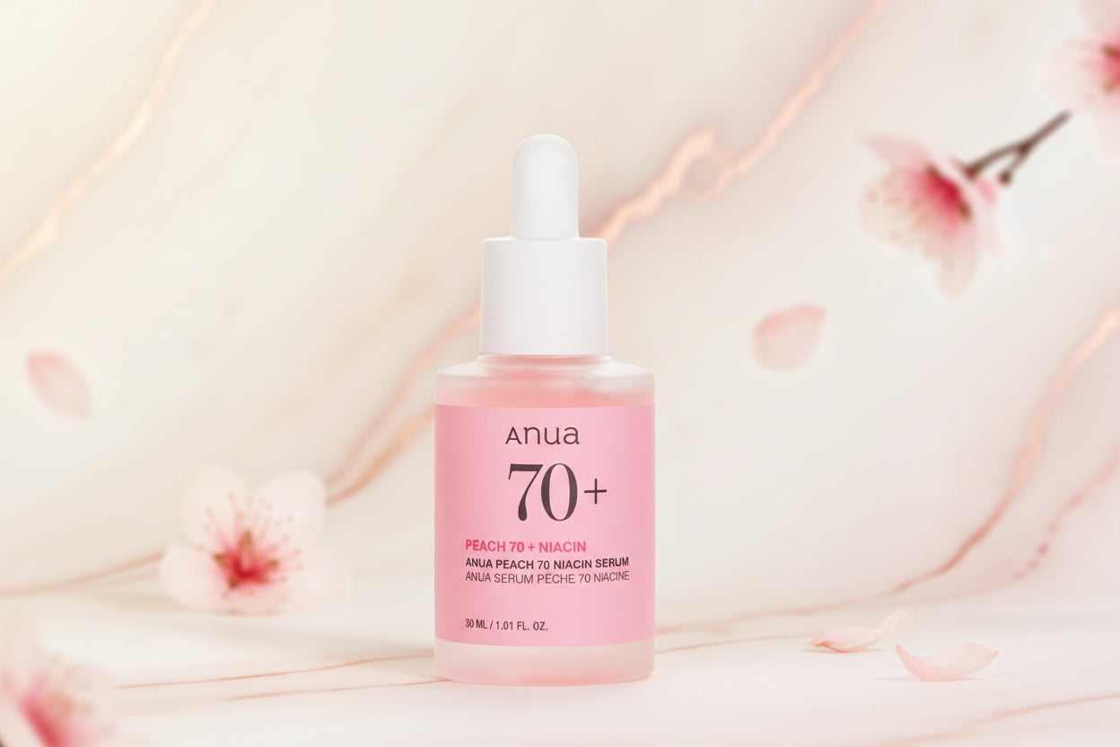 Anua Peach 70 Niacin Serum – Brightening & Hydrating
