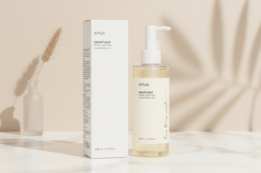 Anua Heartleaf Pore Control Cleansing Oil – Gentle Makeup Remover