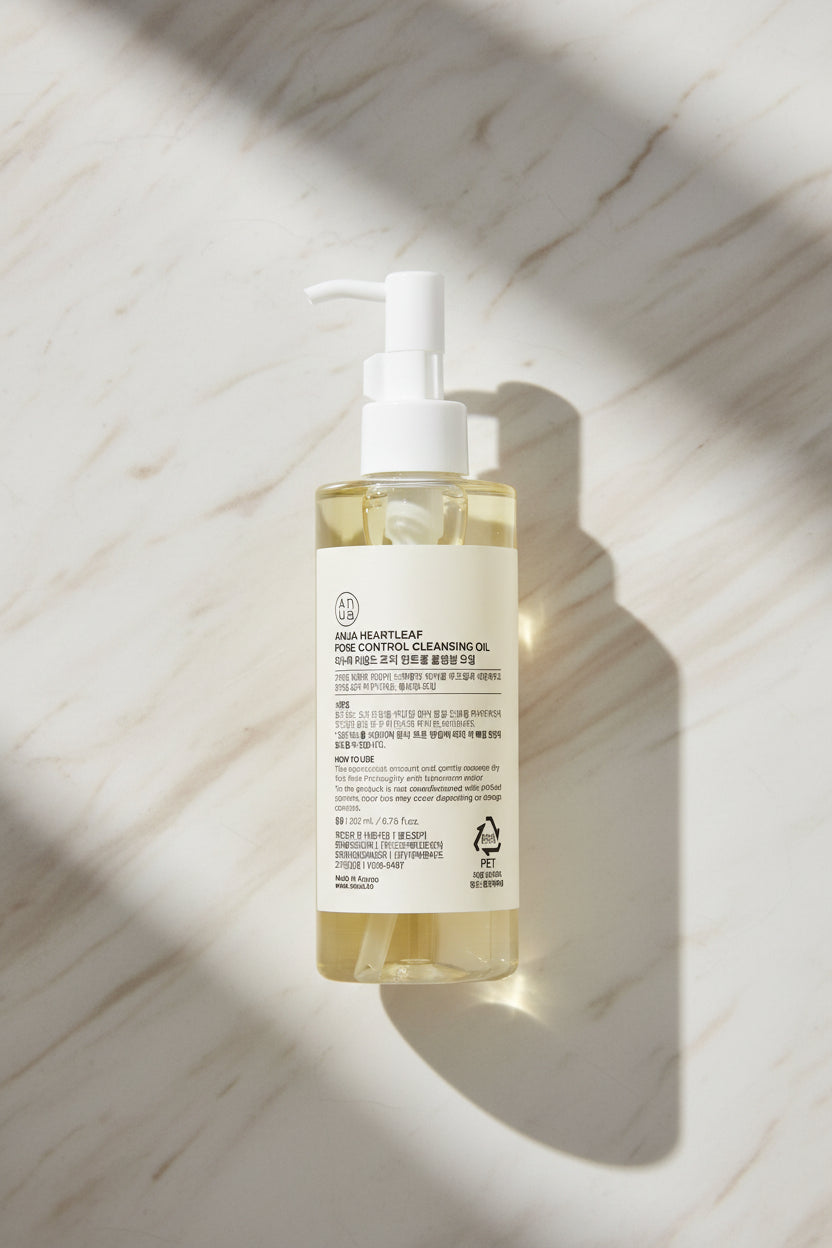 Anua Heartleaf Pore Control Cleansing Oil – Gentle Makeup Remover