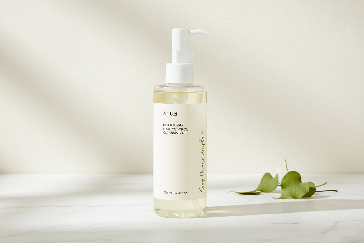 Anua Heartleaf Pore Control Cleansing Oil – Gentle Makeup Remover
