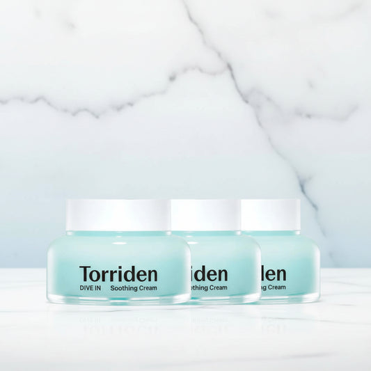 Torriden Dive-In Low Molecular Hyaluronic Acid Soothing – 3-Pack Hydration Set