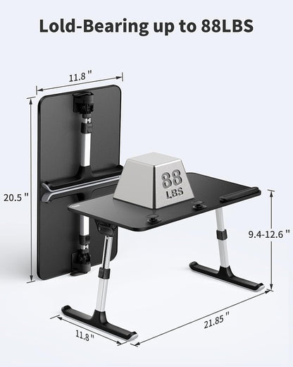 Adjustable Bed Laptop Desk – Height & Angle Adjustable Work Table