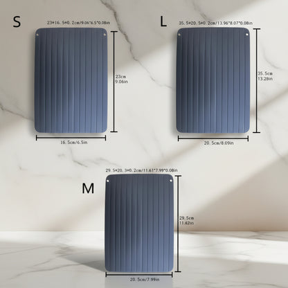 Quick Defrosting Tray for Frozen Meat Rapid Thaw Defrosting Tray Kitchen Gadgets for Home Thawing Plate Thawing Tray for Meat