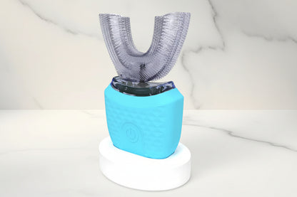 Wireless Silicone Electric Toothbrush 360 Degrees Automatic Ultrasonic U Shaped Travel Home Use Teeth Brush