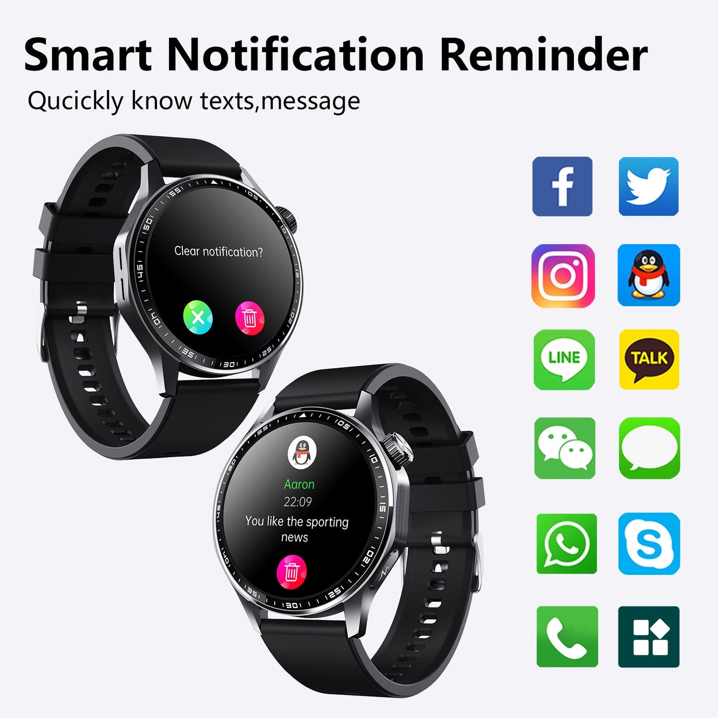 Advanced Health & Fitness Smartwatch – ECG, SpO2 & Sleep Tracking