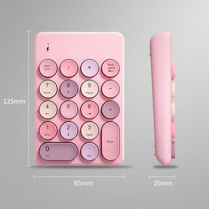 Compact Wireless Bluetooth USB External Keyboard – Portable Mini Keyboard