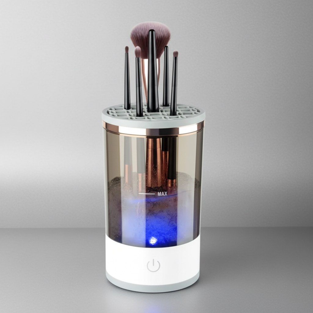 Electric Makeup Brush Cleaner Machine – Fast & Deep Cleaning