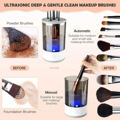 Electric Makeup Brush Cleaner Machine – Fast & Deep Cleaning