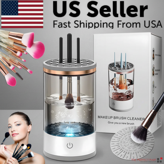 Electric Makeup Brush Cleaner Machine – Fast & Deep Cleaning