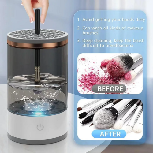 Electric Makeup Brush Cleaner Machine – Fast & Deep Cleaning