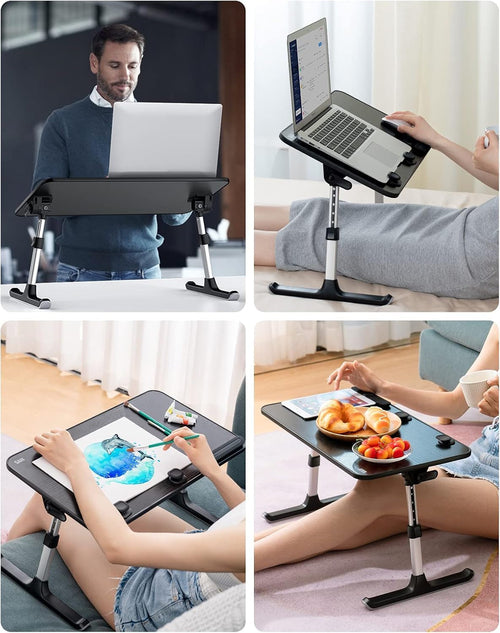 Adjustable Bed Laptop Desk – Height & Angle Adjustable Work Table