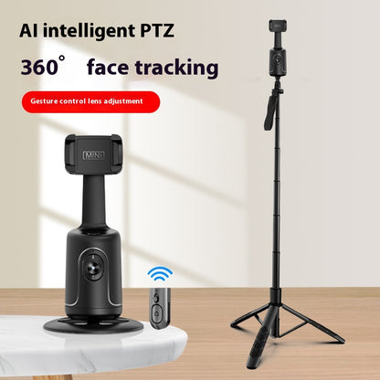 Smart 360° Auto Face Tracking Gimbal – Video Stabilizer & Phone Holder for Vlog & Live
