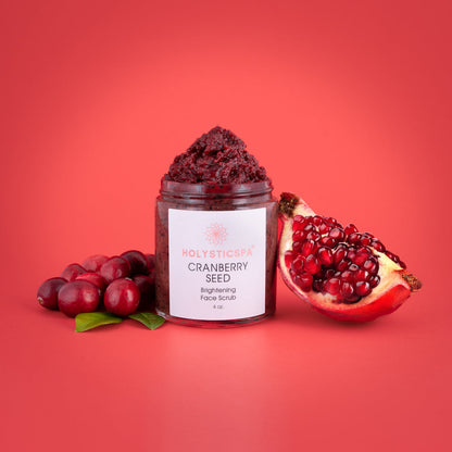 Cranberry Seed Brightening Face Scrub – Exfoliating & Glow Activator